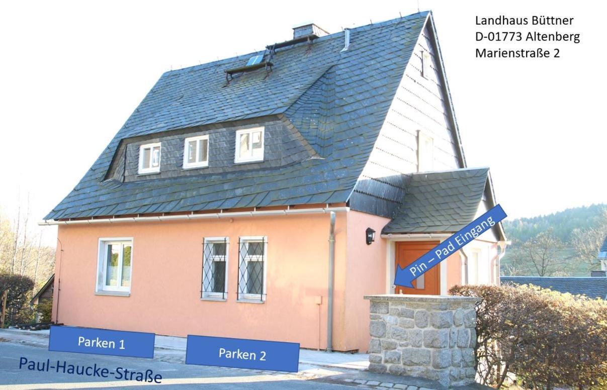 Landhaus Buettner Altenberg Luaran gambar